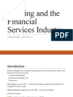 Banking and The Financial Services Industry: Chapter 1 Book 1