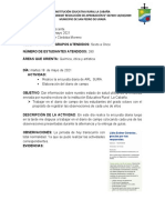 Informe Semanal Del 18 Al22 de Mayo 1