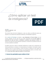 Material para Test de Inteligencia