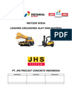 Metode Loading Unloading Material Dan Alat