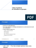 Stion Utilisateurs Groupes