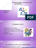 Proyecto Integrador. Las TIC en La Sociedad