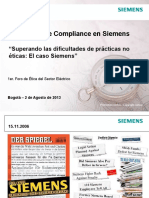 El Sistema de Compliance en Siemens