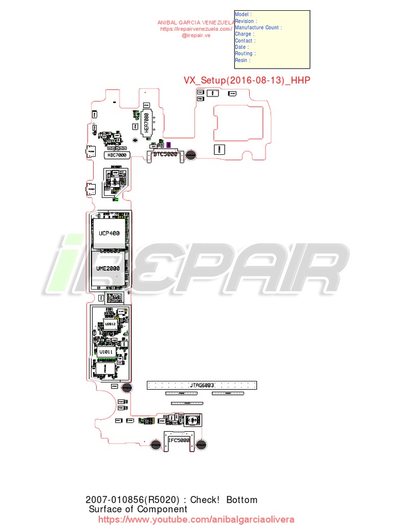 SM-J727A Esquematico Completo Anibal Garcia Irepair - Board | PDF
