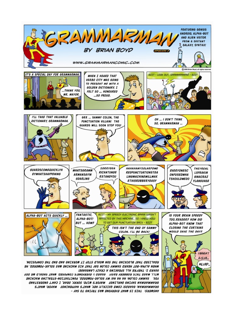 Grammarman 3 | PDF