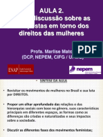 Aula 2_Feminismos_História e Conceito de Genero