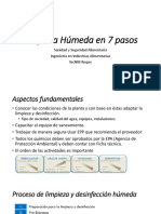 Limpieza Húmeda y Desinfección en 7 Pasos