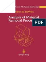 DeVries1992 Book AnalysisOfMaterialRemovalProce