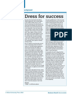 Dress For Success: Reading File 16
