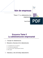 Tema 3_ La Administracion Empresarial