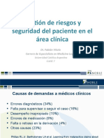 7.UCA 2019. CLASE 7 (Riesgos Área Clínica)