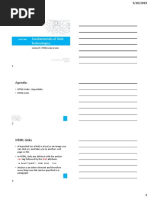 Lecture 5 HTML Links & Lists