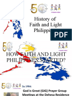 History of Faith and Light Philippines 2021