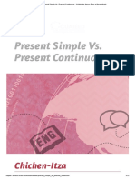 Present Simple vs. Present Continuous - Unidad de Apoyo para El Aprendizaje Paola Abril 743091