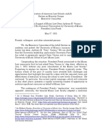 AALS Section On Minority Groups Executive Committee Open Letter in Support of Miami Law Dean Anthony E. Varona