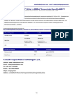 A. Schulman POLYBATCH™ White LL8350 AP Concentrate Based in LLDPE