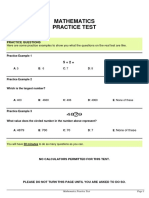 Maths Practice