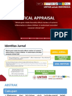 ppt critical appraisal