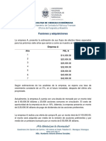 Ejercicio Propuesto - Fusiones y Adquisiciones...
