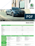 Skoda Fiche Technique Octavia Preview