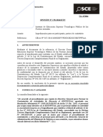 178-16 - MINDEF - Impedimento para Contratar