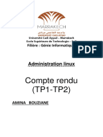 Compte Rendu Linux
