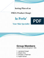 Marketing Plan for 'la Perla' Soap FMCG Product