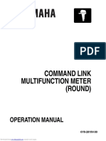 Command Link Multifunction Meter (Round) : Operation Manual