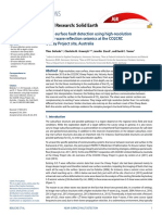 Near Surface Fault Detection Using High