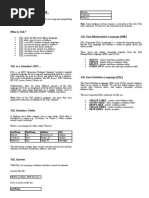 Introduction To SQL: What Is SQL? SQL Data Manipulation Language (DML)