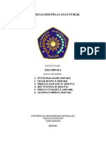 KEL 6- INTEGRITAS SDM PELAYANAN PUBLIK