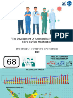 The Development of Antimicrobial PPE Through Fabric Surface Modification