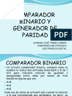 Comparador Binario y Generador de