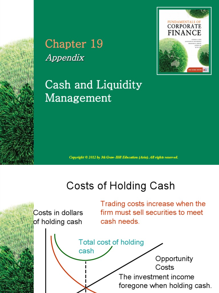 Cash and Liquidity Management: Appendix | PDF | Interest | Interest Rates