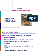 Attitudes and Persuasion: Consumer Behavior, 9E