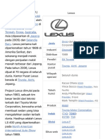 Sejarah Perjalanan Merek Mobil Mewah Lexus