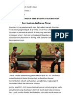 Tugas Seni Budaya Perkembangan Budaya Nusantara