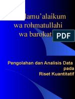 Posisi Statistika Dalam Penelitian