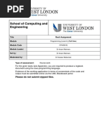 CP40061E Programming Resit Assessment 20-21