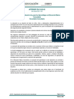 APRENDE EN CASA III - Evaluación de Los Aprendizajes - Secom