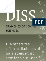 Branches of Social Sciences