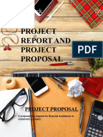 Project Report and Project Proposal