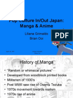 Pop Culture In/Out Japan: Manga & Anime: Liliana Grimaldo Brian Ooi
