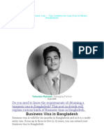 Business Visa in Bangladesh