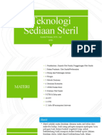 Pert 1 - Teknologi Sediaan Steril Pendahuluan