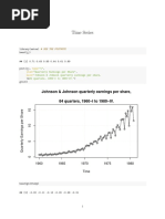 Time Series: Johnson & Johnson Quarterly Earnings Per Share, 84 Quarters, 1960 I To 1980 IV