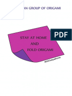 Galician Group of Origami - Stay at Home and Fold Origami
