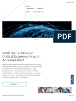 Fusite: With Fusite, Mission Critical Becomes Mission Accomplished