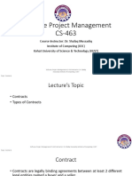 Software Project Management CS-463