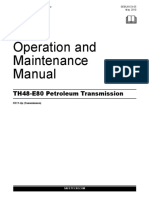 CAT TH48-E80 Operation and Maintenance Manual